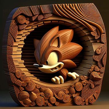 3D model Sonic the Hedgehog 4 Episode I game (STL)